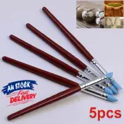 5pcs Silicone Carving Rubber AC1141 Fimo Clay Modelling Tools Sculpting Polymer