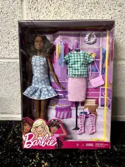 Barbie Doll Fashion You Can Be Anything FFF61 African American NEW DAMAGED BOX