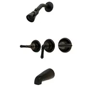 KB235 Magellan Tub and Shower Faucet with 3-Magellan Handle, Oil-Rubbed Bronze