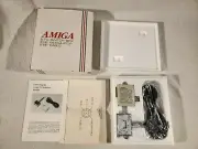 AMIGA RF MODULATOR CONNECTS TV TELEVISION SWITCH BOX SET ~ NOS NIB NEW