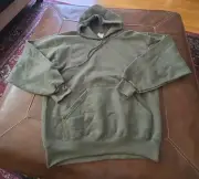 M.J. Soffe Mens Medium Olive Green Hoodie NEW