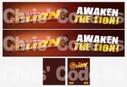 Code 3 Adhesive Vinyl Trailer Decals - Lion Bar - 1/50 1/64 1/76 1/87 1/148