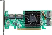 [HighPoint] Technologies SSD7580C PCIe 4.0 x16 8-Port U.2 NVMe RAID HBA