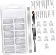 Baluue Nail Tools Kit Manicure Set Extension Nail Tips Clip for Women Girls Ladies