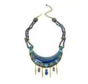 Heidi Daus "Celestial Sparkle" Crystal Enamel Necklace with extender