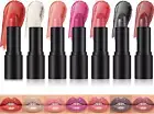 Lipstick, 7 PCS Long-Lasting Wear Not Fade Lipstick Makeup Set, Long Lasting Wat