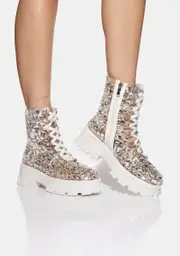 [AZALEA WANG] Noel Combat Boots