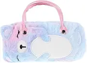 [OATIPHO] Glasses Organizer Box Plush Bear Portable Storage for Boys and Girls Hard Shell Sunglasses Case