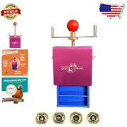 Durable 8x4.75 Ele-Waiter Bird Toy - Interactive Treat Dispenser for Big Birds