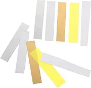 BUGUUYO 10 pcs Portable Electroplating Strips for Conductivity Testing Small Lightweight Experiment Equipment Reusable Design for Precise Results for School and Laboratory Use