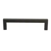 Taskmaster 128mm Matte Black Hollow Square Handle