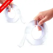 2 Pack Nano Double Sided Tape, Removable Heavy Duty Mounting Tape (5 Meters)