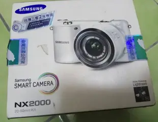 SAMSUNG NX2000+20-50 單眼 單鏡組 非NX100 GF6X GF5X M10 WX5