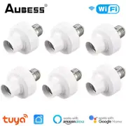 Tuya WiFi E27 LED Bulb Adapter Light Holder Smart Life APP Voice Control Timer L
