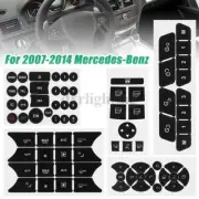 Door Steering AC Window Repair Button Kit Decal Stickers For Mercedes 2007-2014