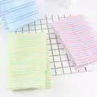 Body Scrubber Exfoliating Deep Cleaning Colored Stripe Bath Back Scrub Towel