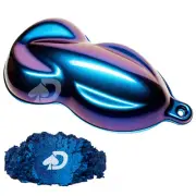 Blue Iris SuperShift® Pearl 25g | Chameleon Pigment ColorShift Blue Purple Red