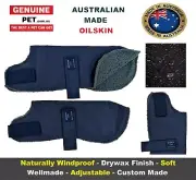 Oilskin Mini Dachshund Sausage Dog Coat Rug Jacket Waterproof AUSTRALIAN MADE