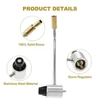 5430 Gas Grill Propane Camping Stove Adapter Fit for Coleman Regulator Connector