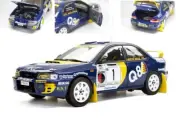 Model Car Rally Scale 1:18 SunStar Subaru Impreza 555 N.1 Winner Rally