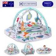 Baby Play Gym & Mat | Tummy Time Pillow Toys Mirror Sensory Developement Child