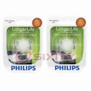 2 pc Philips Parking Light Bulbs for Cadillac Brougham Cimarron DeVille so