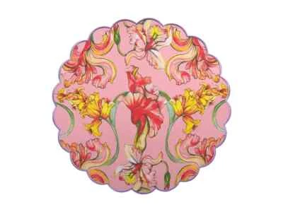 Maxwell & Williams Estelle Michaelides Mystique Scallop Cotton Placemat 39cm S/4