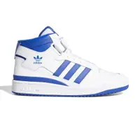 在飛比找蝦皮商城優惠-Adidas Forum Mid 男 白藍 經典 復古 皮革