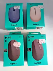 4x Logitech Wireless Bluetooth Mouse M171 and M196