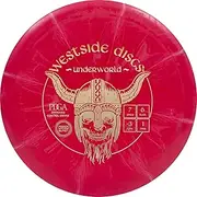 Westside Discs Origio Burst Underworld Fairway Disc Golf Driver | Straight Flying Frisbee Golf Driver | Beginner Friendly Disc Golf Disc | 170g Plus | Stamp Color and Burst Pattern Will Vary