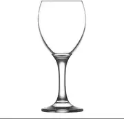 [LAV] Empire White Wine Glasses Set - 245ml - Pack of 6 Classic Stemware Goblets