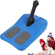Kids Snow Sled - Snow Sled Winter Toys Snow Board | Adult Sled Toboggan Sled, Thick Handle Kids Snowboard, Ski Board Snow Skate Portable Sandboard, Ski Equipment