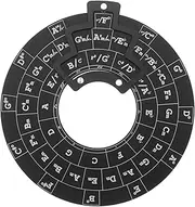 ERINGOGO Melody Tool Circle of Fifths Chord Wheel Music Theory Learning Tool for Musicians Enhancing Chord Progressions and Musical Creativity