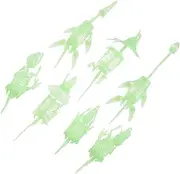 Kisangel 7Pcs Glow Dark Dinosaur Skeleton Models Realistic for Pretend Play Safe and Educational Present for Dinosaur Lovers for Birthday Party Favors