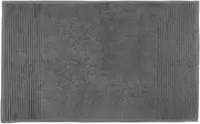 Bambury Elvire Bath Mat, Pewter, 48x78 cm