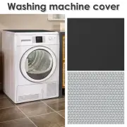 2Pcs Washer and Dryer Covers Diatomite Washer Top Protector Anti Slip letEq