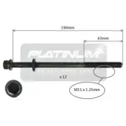 Engine Cylinder Head Bolt Set for Subaru Forester SF 4cyl 2.0L EJ20J 1997~1998 (for: Subaru)
