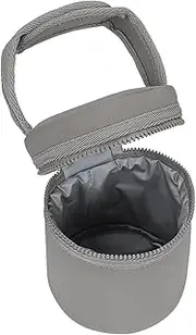 Lueear Breast Milk Storage Cooler - Milk Bottles Bag,Milk Bottles Bag with Detachable Strap, Insulated Bottle Bags Fits 2 Large 8oz Bottles for Travel Outdoor