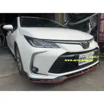 TOYOTA ALTIS12 NEW STYLE ABS MRF運動版前 後中包 側群空力套件2019-2021