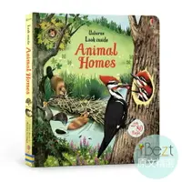 在飛比找樂天市場購物網優惠-Usborne Look inside Animal Hom