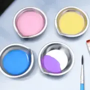 Paint Mixing Dish Makeup Mixing Tray Pigment Mixing Plate Paint Mixing Cup