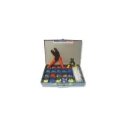 GA26034 HELLERMANN TYTON A801632T TERMINAL KIT, CRIMP AND CABLE TIES 630 PIECE