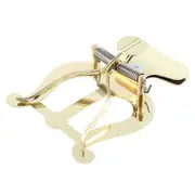 Trombone Marching Clip Music Clip Small Clip Trombone Sheet Music Holder Trombone Music Clip Music Gold