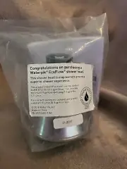Waterpik EcoFlow Shower Head Water Sense Nozzle New Sealed Save Energy