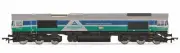 Hornby R30428TXS RailRoad Plus with Sound Aggregates Class 66 Sence 66711