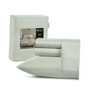 100% Cotton Bed Sheets Set - 1000 Thread Count Bedding Sheets Queen 06: Mineral
