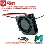 30mm Radial Fan Blower Turbo Ball/Fluid Bearing For 3D Printer