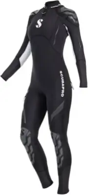 ScubaPro Everflex Steamer 7/5 mm Women's - Black/White Size 6S ( 63.486.250)