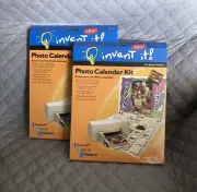 Invent It! Photo Calendar Kit Create Your Own For Ink Jet Printers Unopened NEW