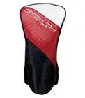 TaylorMade Golf Stealth 2 Black/Red/White Driver Head Cover